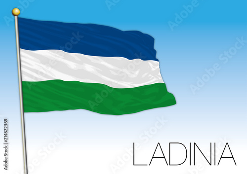 Ladinia regional flag, Italy