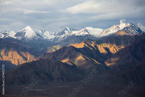 Beautiful mountains on Indian himalayas.