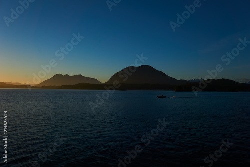 Sonnenuntergang Tofino