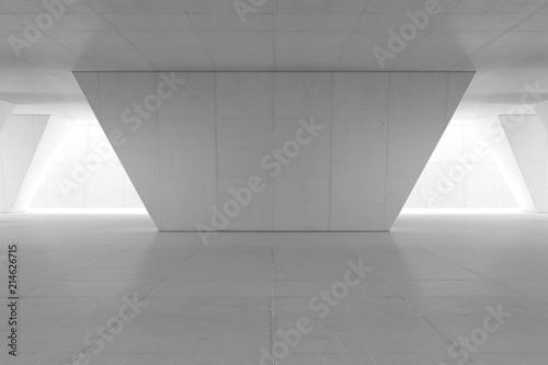 Foto Abstract Empty space with white wall