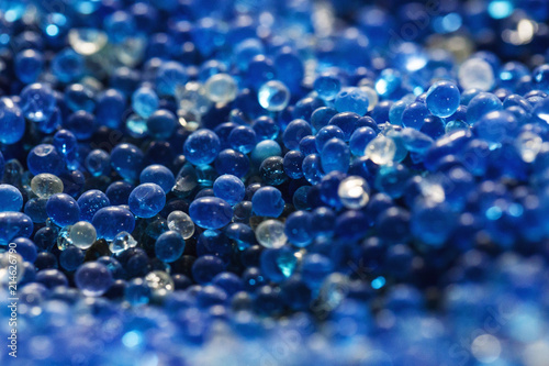Quadro em tela Mix of old silica gel, Can re-use when pass heat.