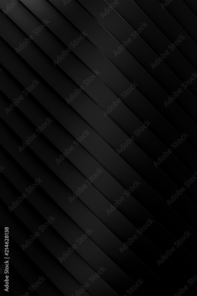Obraz premium Abstract simple curve creative design. Smooth Shapes minimal concept background. 3d Rendering