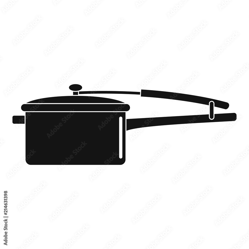 Saucepan icon. Simple illustration of saucepan vector icon for web design isolated on white background Saucepan icon. Simple illustration of saucepan vector icon for web design isolated on white background