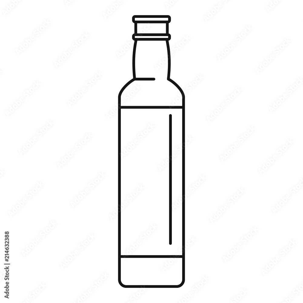 Spanish olive oil icon. Outline illustration of spanish olive oil vector icon for web design isolated on white background