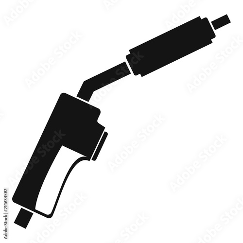 Gas welding tool icon. Simple illustration of gas welding tool vector icon for web design isolated on white background
