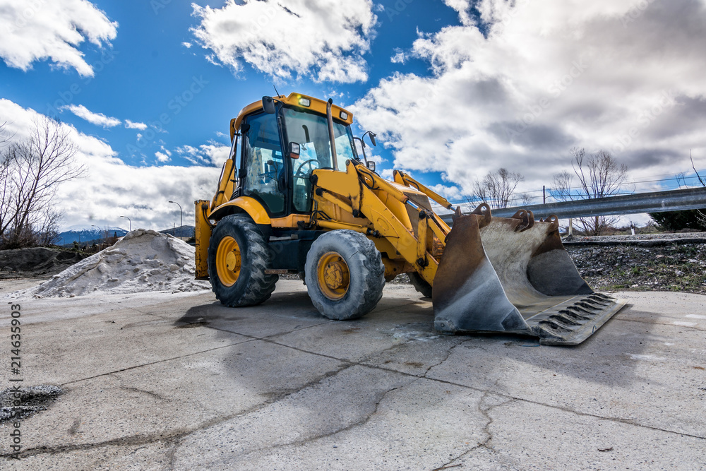 Expansion works of the communication axis Madrid - Segovia - Valladolid in Spain. Fundamental axis of land transport Expansion works of the communication axis Madrid - Segovia - Valladolid in Spain. Fundamental axis of land transport