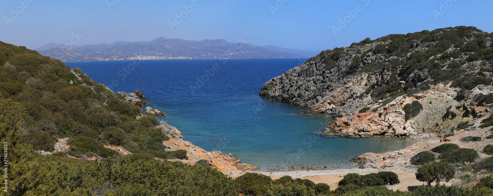Marabello Bucht, Insel Kreta, Griechenland, Europa, Panorama