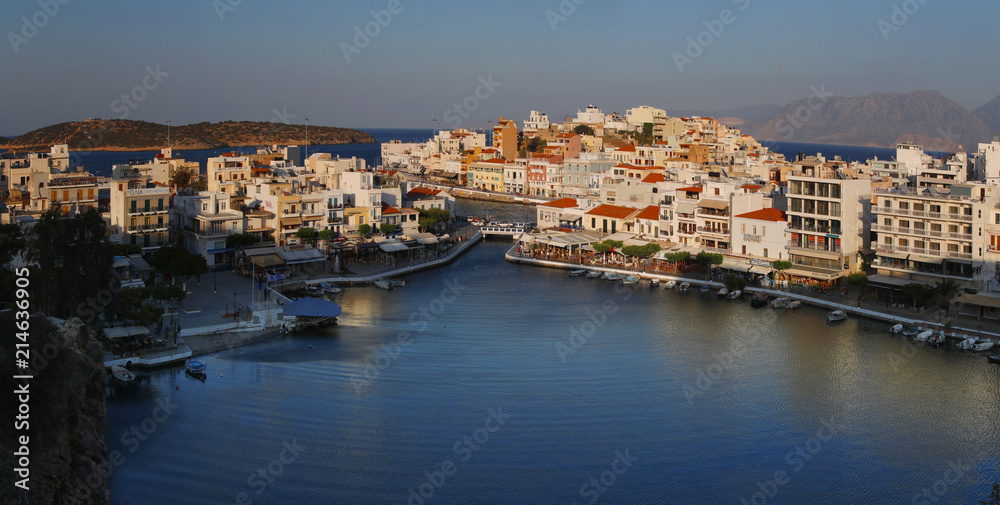 Agios Nikolaos, Insel Kreta, Griechenland, Europa, Panorama