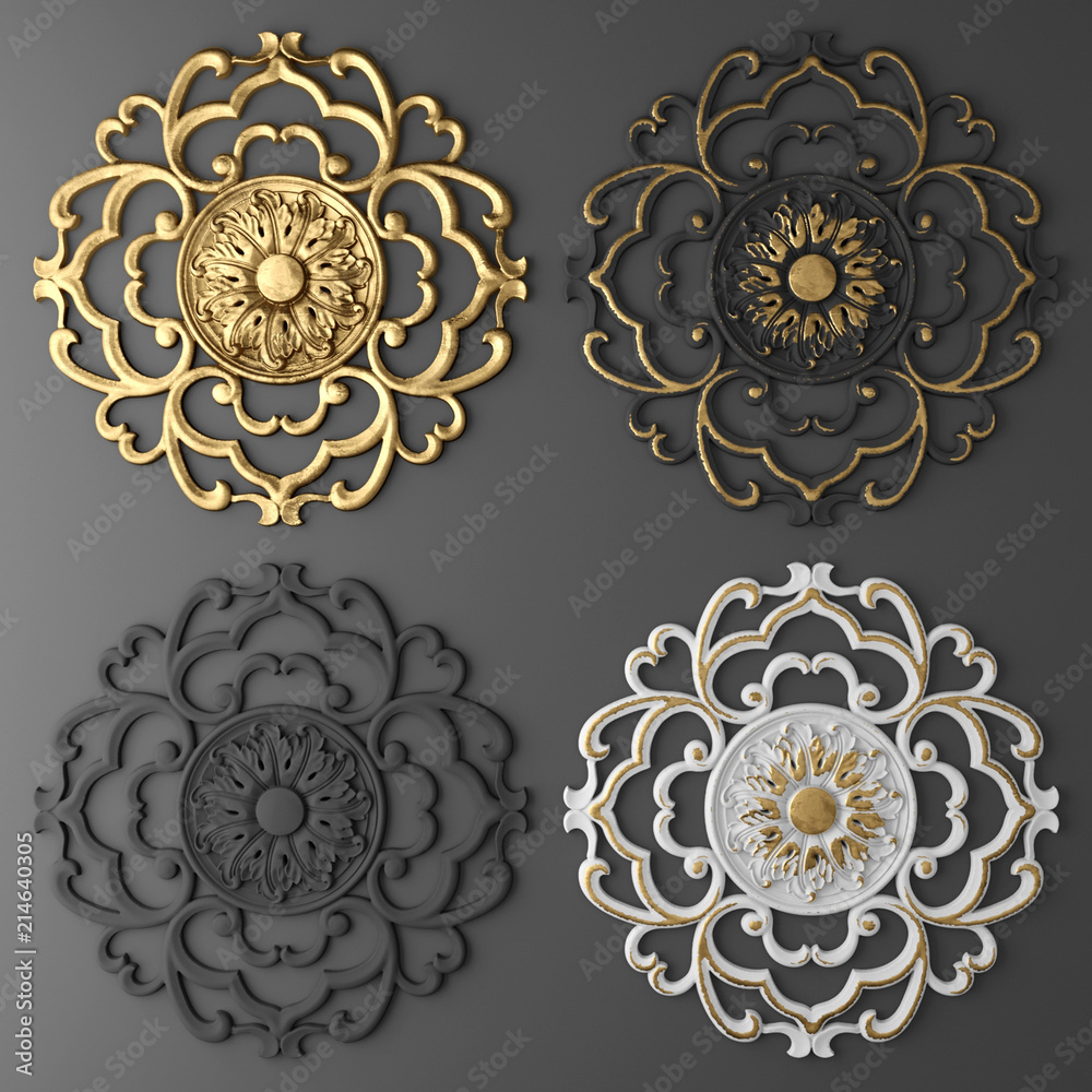 gold ceiling rosette gold ceiling rosette
