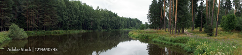 Panorama of river