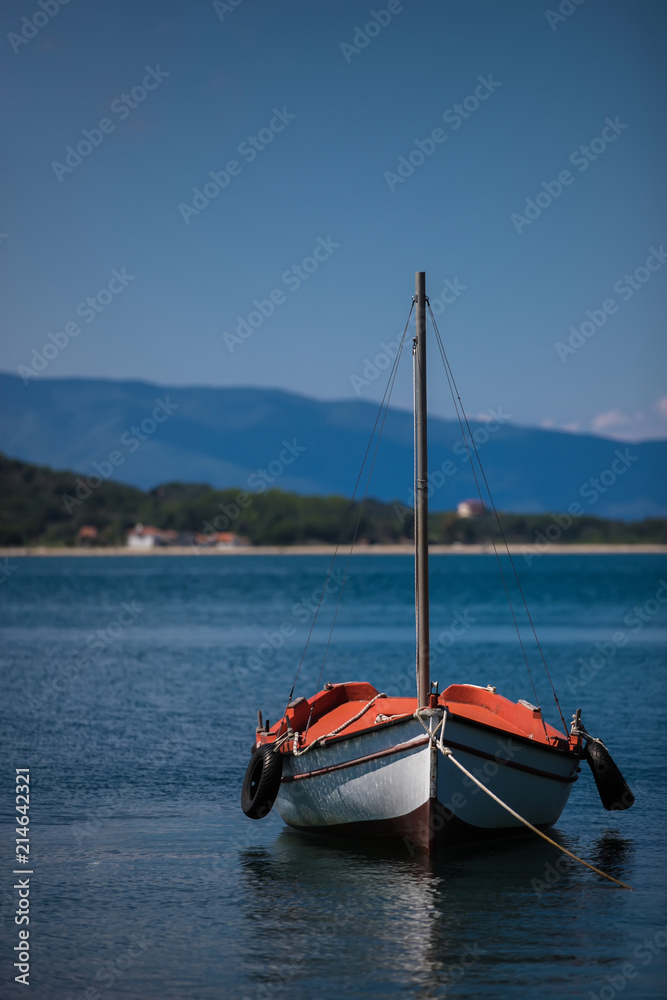 Fototapeta premium Small fishing boat