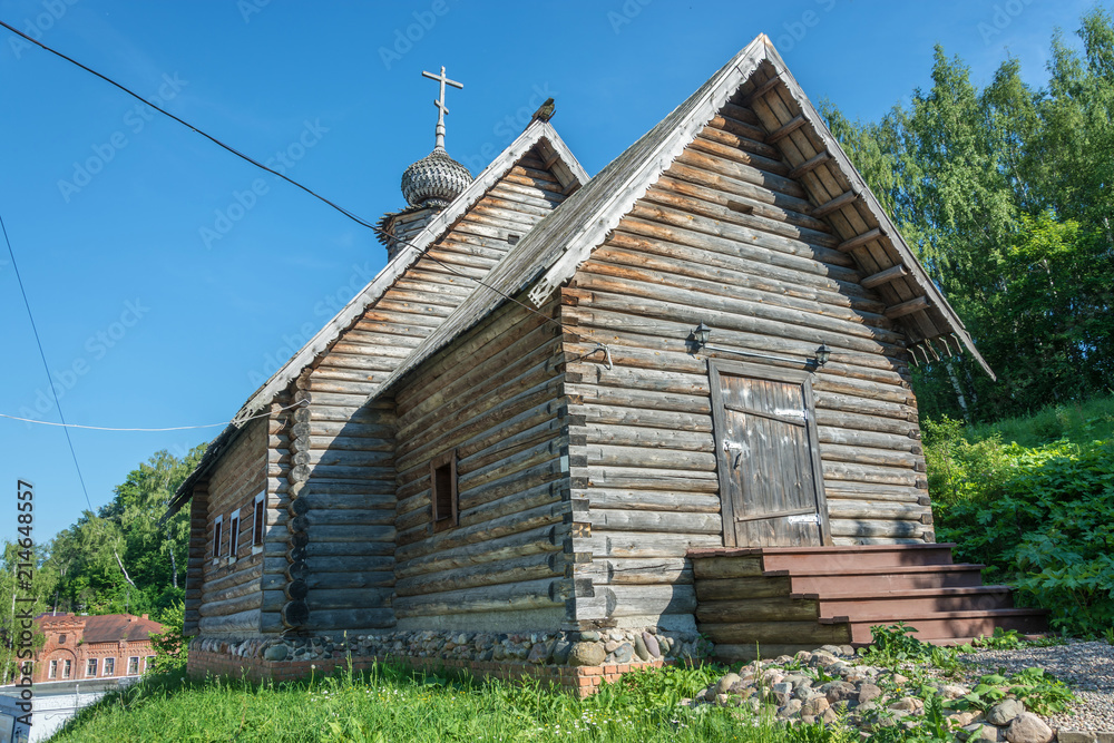 Old wooden Church in Plyos, Russia. Old wooden Church in Plyos, Russia.