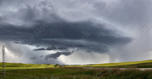 Photography Prairie Storm Clouds