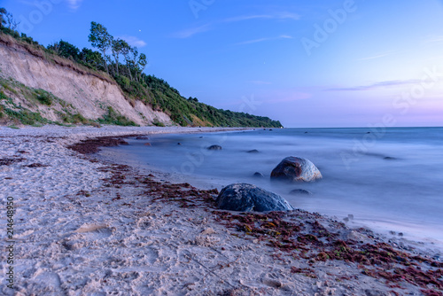 Baltic Sea on the island of Rügen at Dranske