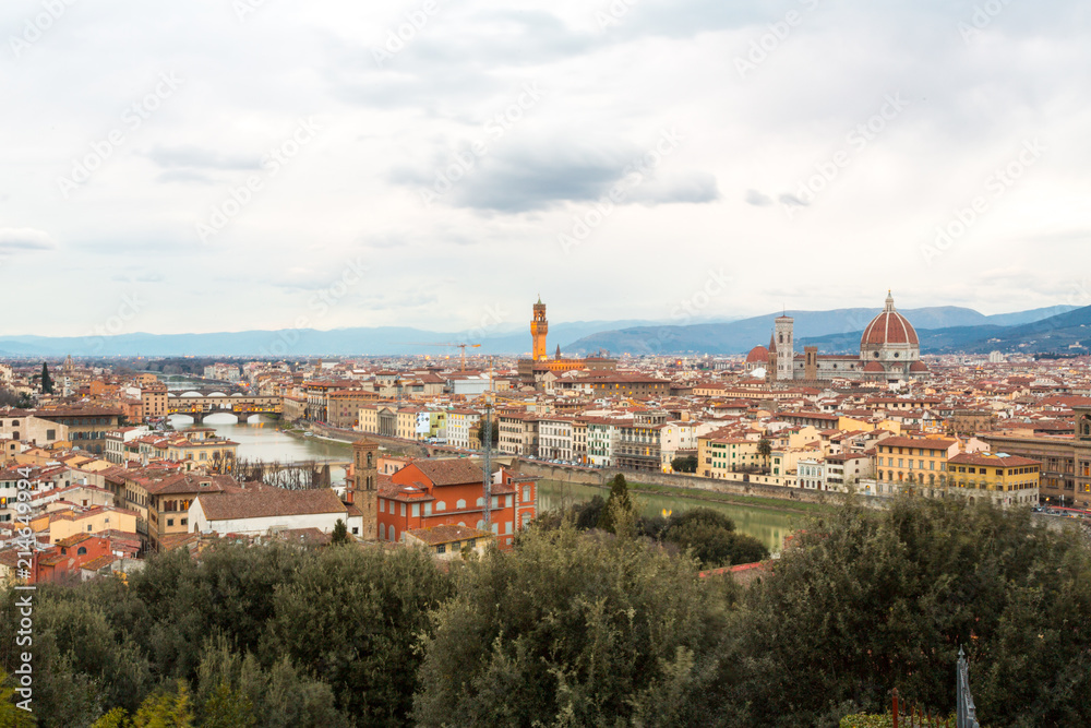 A View from the Piazzale Michelangelo