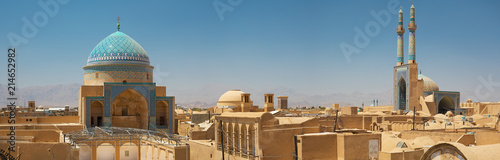 Yazd Iran panorama  photo