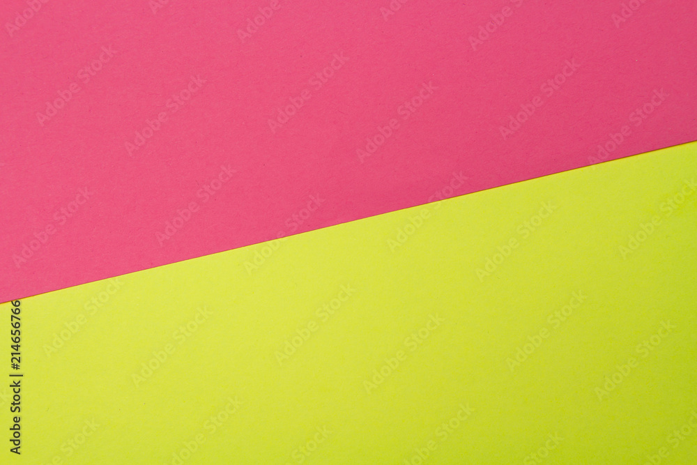 Yellow and pink color texture paper background. Geometric paper background. Yellow and pink color texture paper background. Geometric paper background.