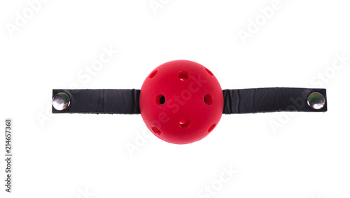 red ball for a fetish