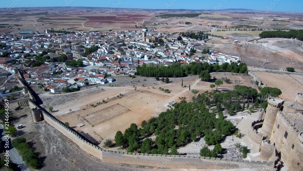 Belmonte. Pueblo historico de Cuenca. España