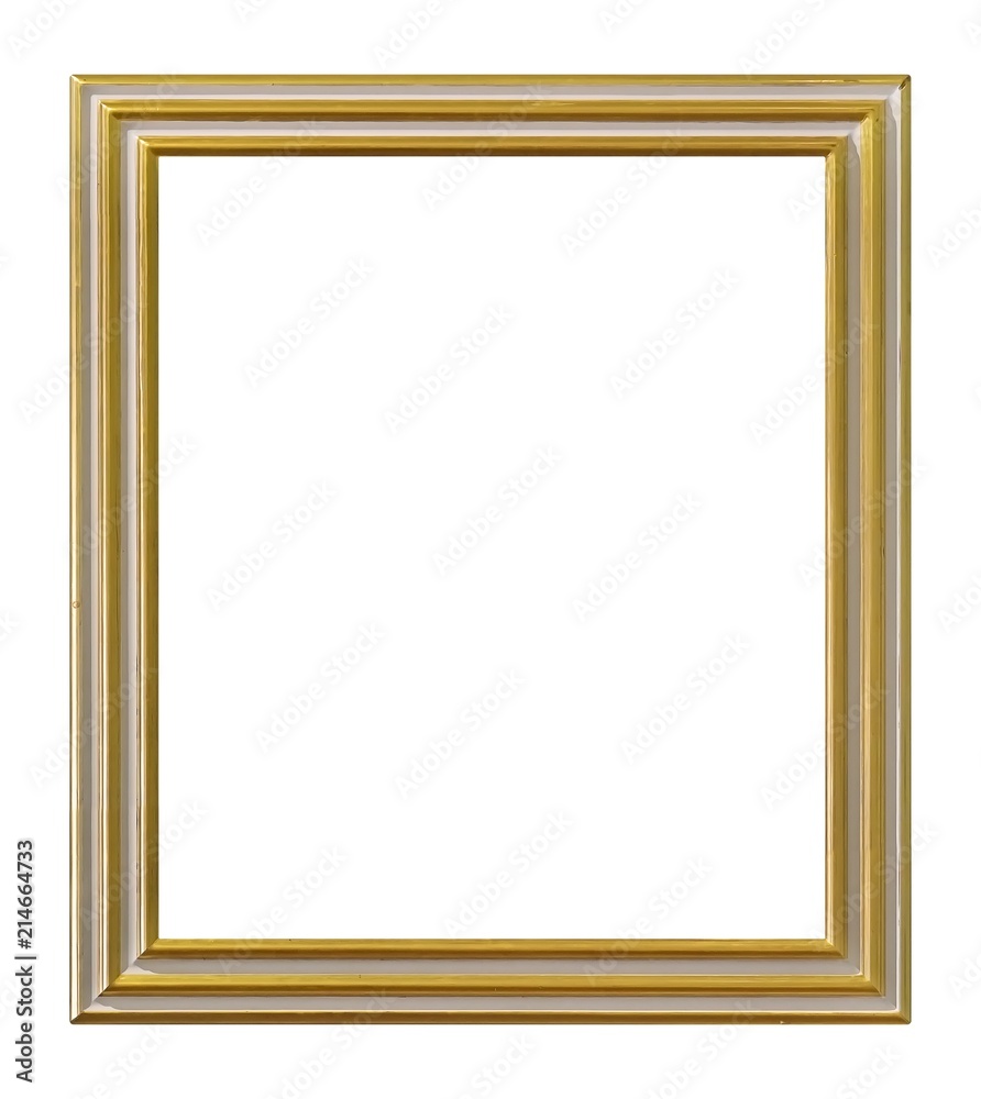 Golden frame for paintings, mirrors or photo Golden frame for paintings, mirrors or photo