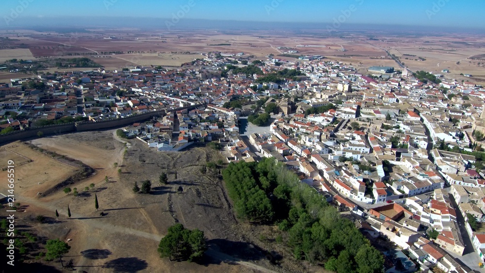 Belmonte. Pueblo historico de Cuenca. España