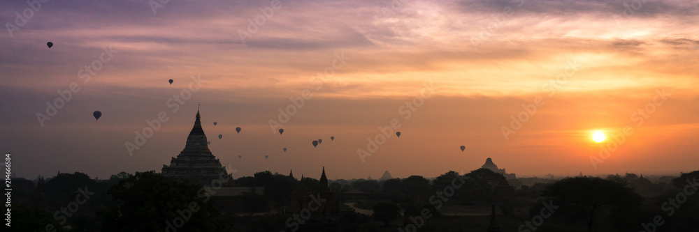 Sonnenaufgang Bagan Myanmar