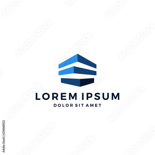 building architect logo vector