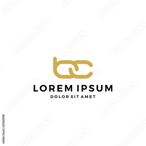 bc letter logo initial