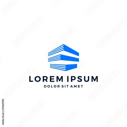 building architect logo vector