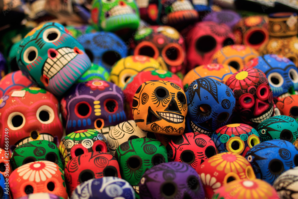 Mexican skulls