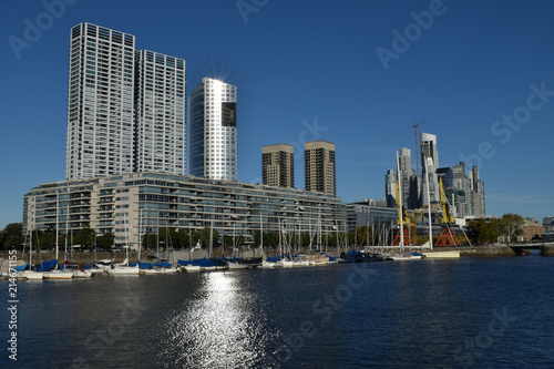 harbour and skyline of Puerto Madero, Buenos Aires, Argentina © Chris Peters