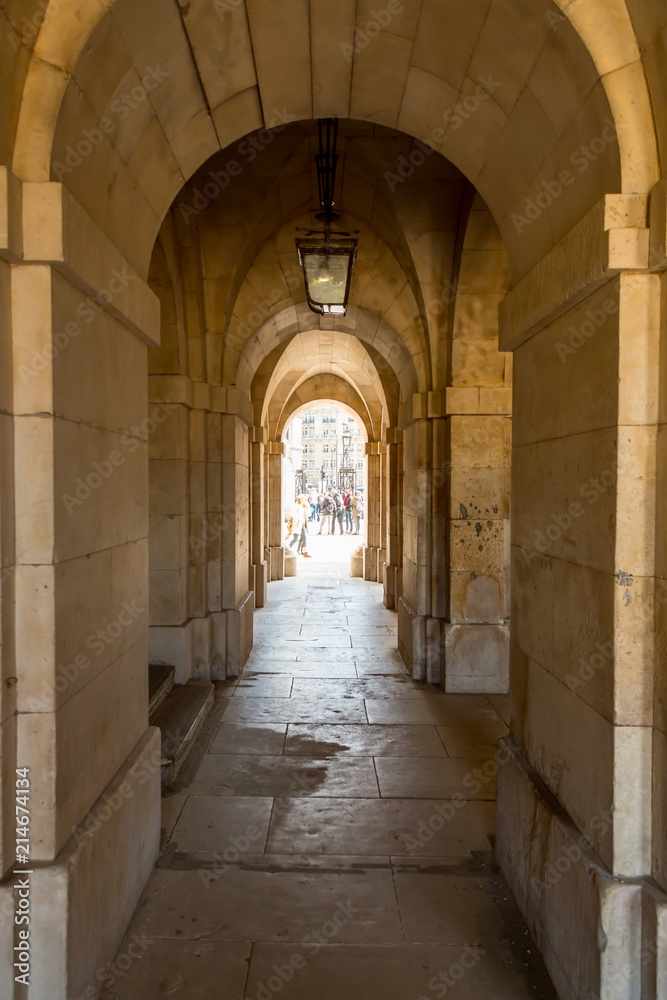 Walkway in Horse Guards