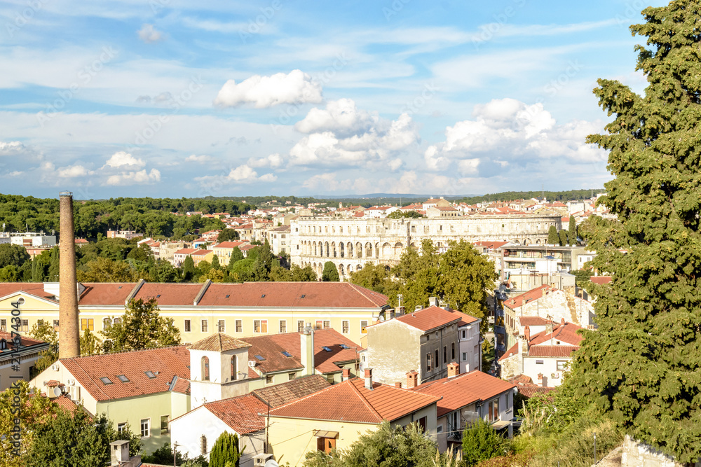 Fototapeta premium The Pula Arena - Pula, Croatia