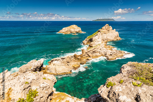 Fotografie Caste Point, Pointe des Colibris, Guadaloupe, Caribbean