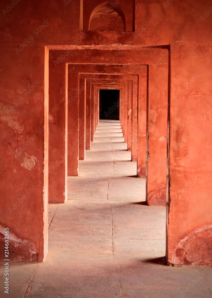 Architecture perspective arcs repetition Architecture perspective arcs repetition