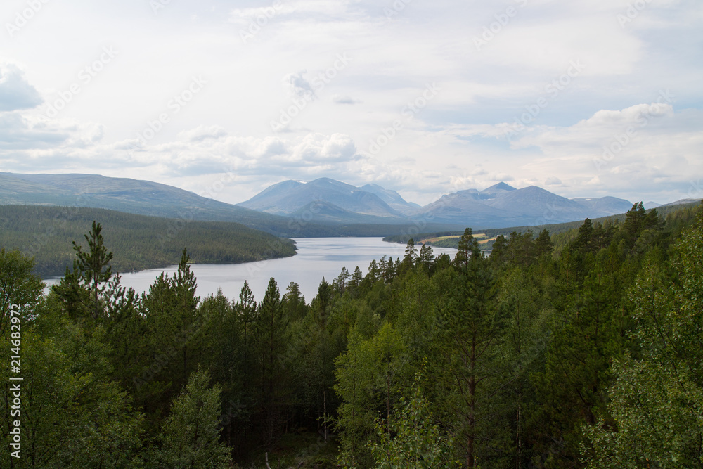 Sohlbergplassen viewpoint in Norway