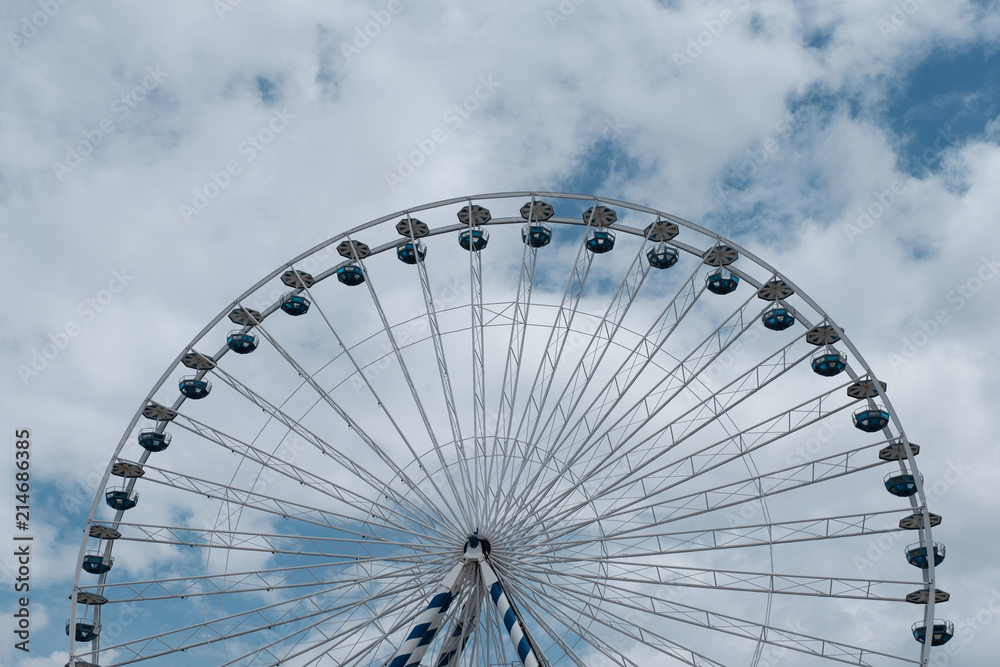 Riesenrad in Bordeaux, Frankreich