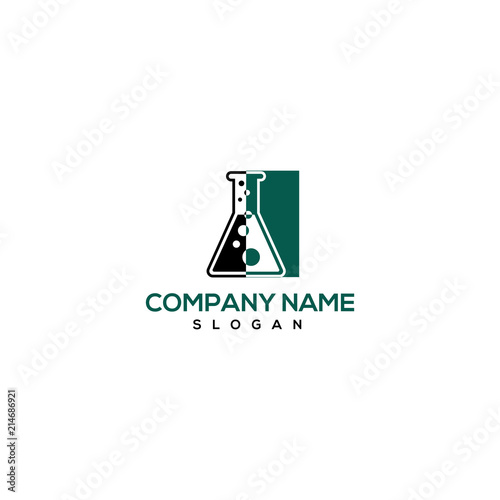 glass erlenmeyer vector