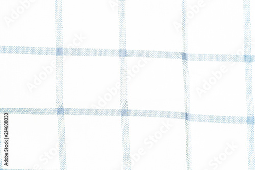 towel striped cloth set isolated on white