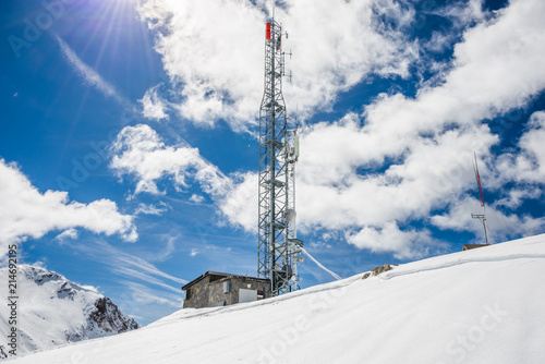 Cerler winter resort comunication antennas © bimserd