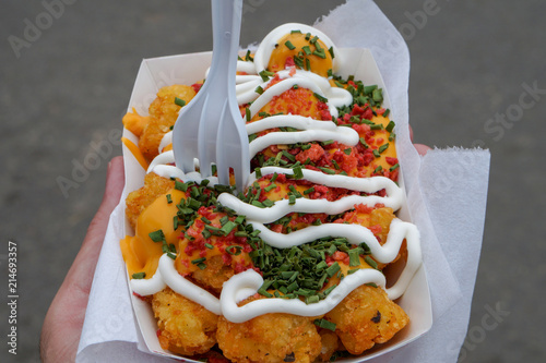 Carnival Food. Loaded Tater Tots.