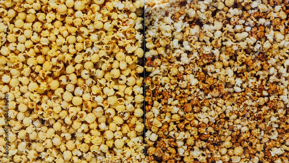 sweet and salted popcorn background sweet and salted popcorn background