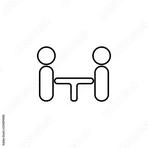 communion icon. Element of communication icon for mobile concept and web apps. Thin line communion icon can be used for web and mobile