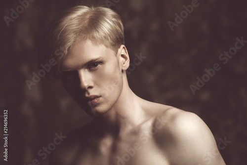 man with blond hair