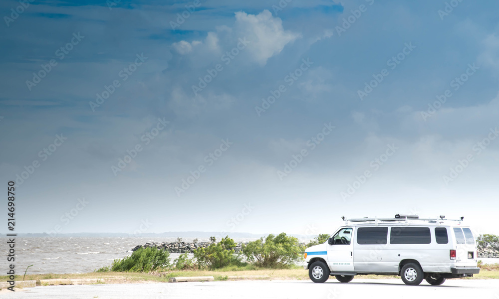 Vanlife by the beach