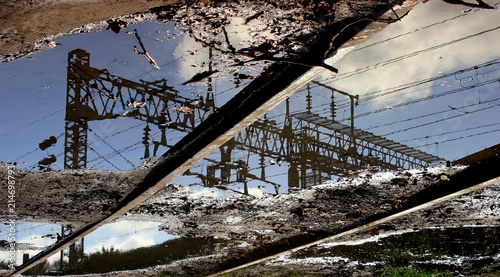 Railway reflection