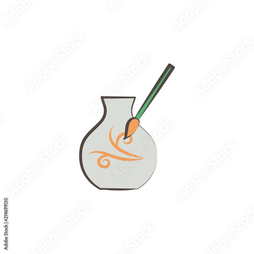potter tools icon. Element of professions tools icon for mobile concept and web apps. Sketch potter tools icon can be used for web and mobile