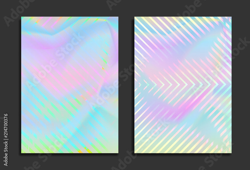 Holographic Foil beautiful rainbow texture background.