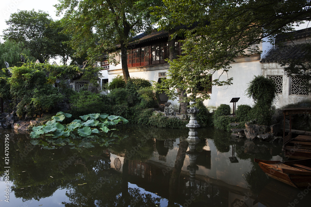 Tranquil Pond, Lingering Garden, Suzhou