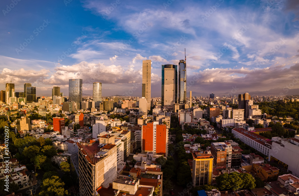 Mexico City - Ciudad de Mexico -  Sunset 
